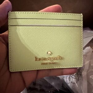 Kate Spade Light Green Card Wallet
